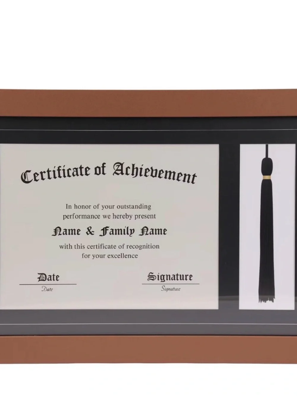 Diploma Frame with Tassel Holder, 11